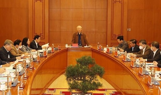party chief requests renewing corruption fighting spirit picture 1