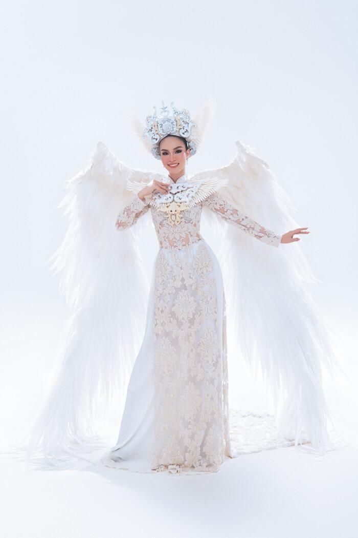 vn contestant unveils national costume at miss tourism international 2021 picture 5