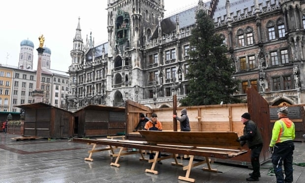 Một số bang tại Đức đóng cửa các chợ Giáng sinh năm nay. Ảnh: DW.