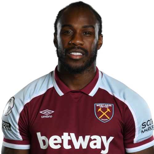 3. Michail Antonio (West Ham United) 6 bàn thắng.