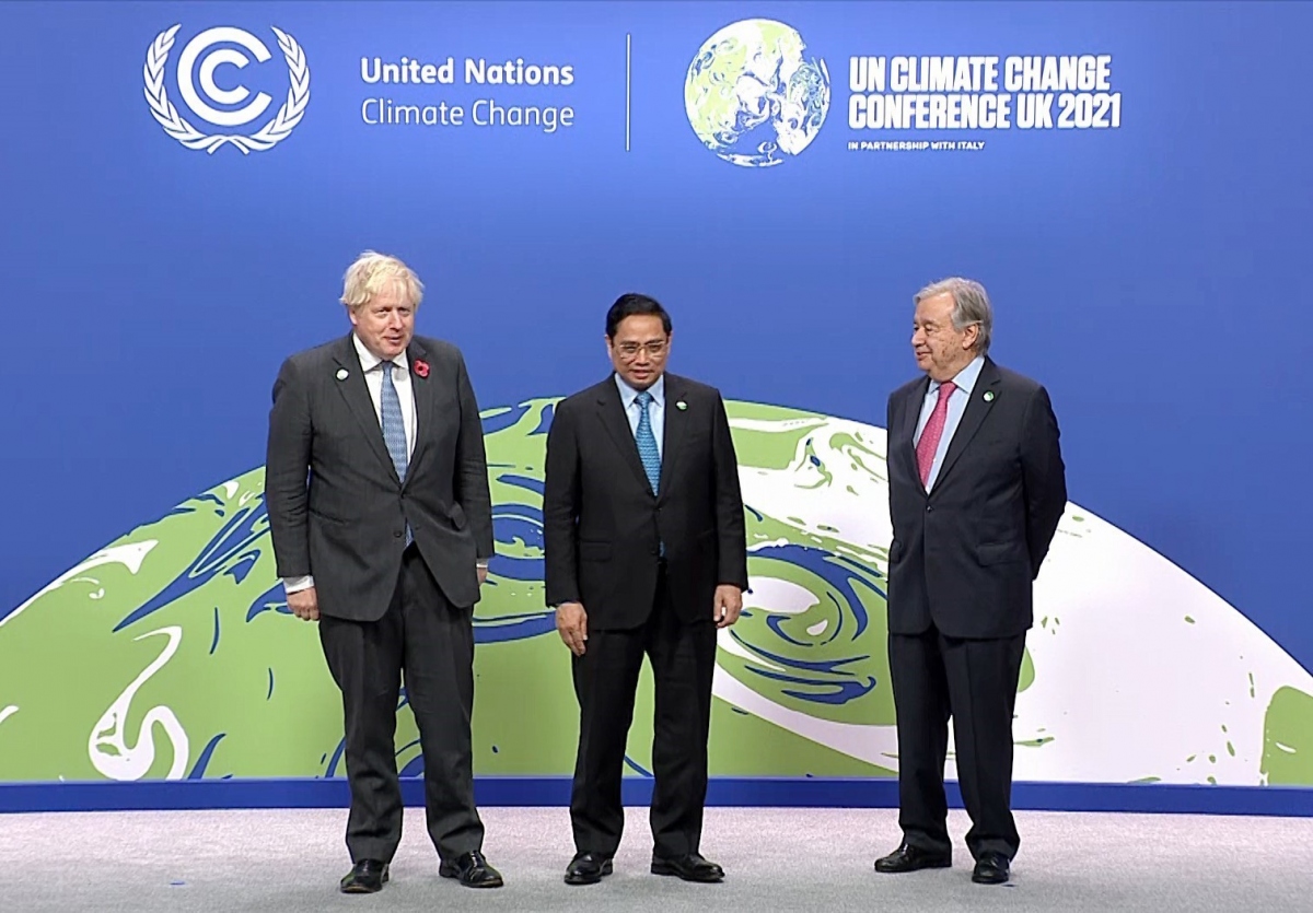 pm chinh attends 26th un climate change conference picture 1