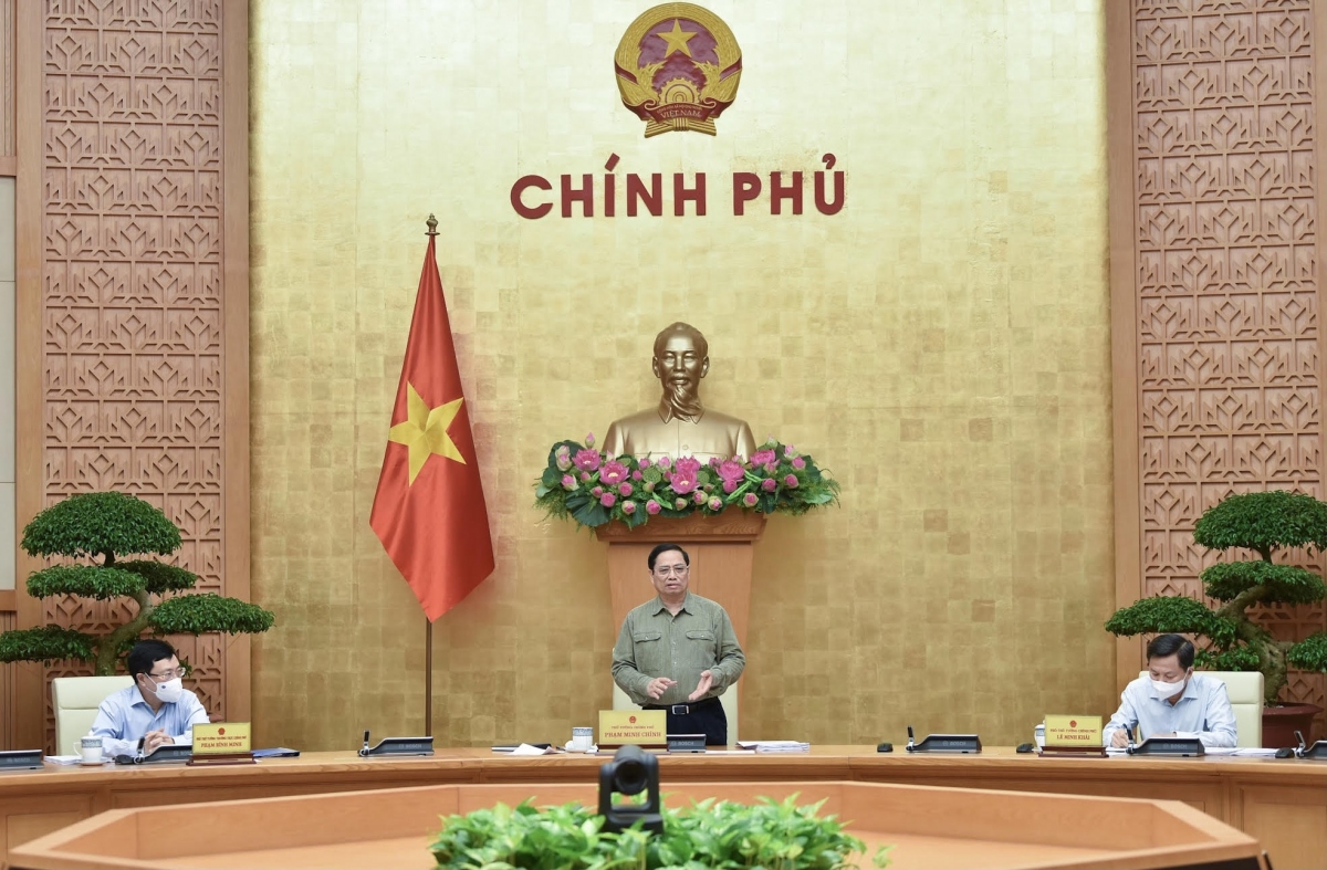 Thủ tướng Phạm Minh Chính chủ trì phiên họp thường kỳ tháng 10 của Chính phủ