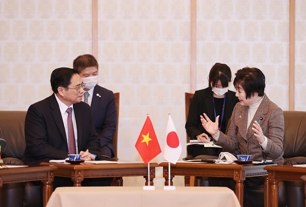 pm pham minh chinh meets with leaders of japan s parliament picture 1