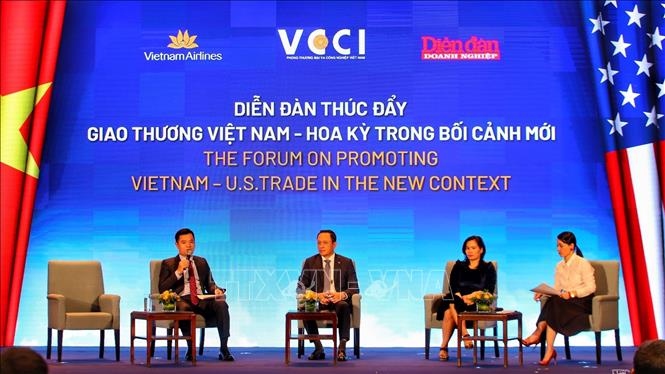 Delegates share opportunities to ramp up exports to the US and avoid lawsuits. (Photo: VNA)