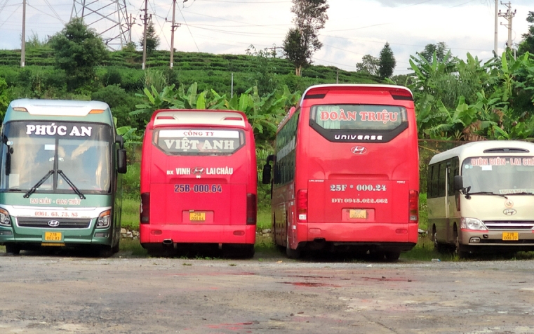 Lai Châu khôi phục vận chuyển hành khách liên tỉnh bằng xe taxi, xe hợp đồng, xe du lịch