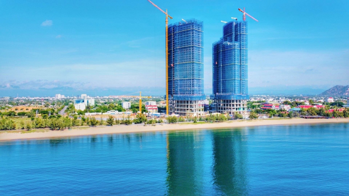 SunBay Park đang được tập gấp rút hoàn thiện đưa vào hoạt động cuối năm 2022.