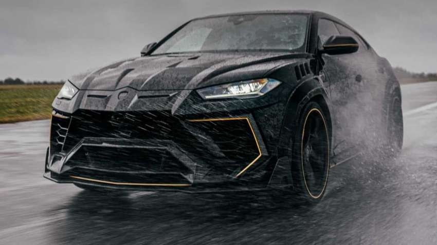 sieu suv lamborghini urus ngau hon voi phien ban do boi mansory, mtm hinh anh 1