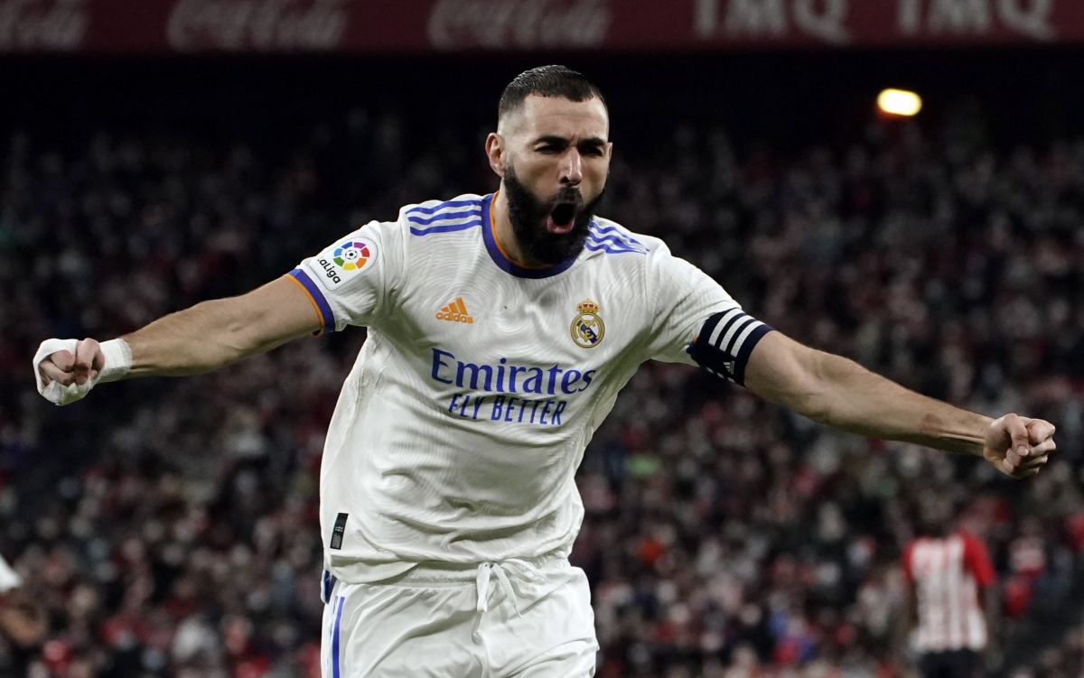 benzema ghi sieu pham, real madrid ha guc bilbao de vo dich luot di la liga hinh anh 1