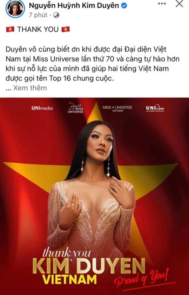 Á hậu Kim Duyên nói gì sau khi dừng chân ở top 16 nhờ bình chọn của khán giả?