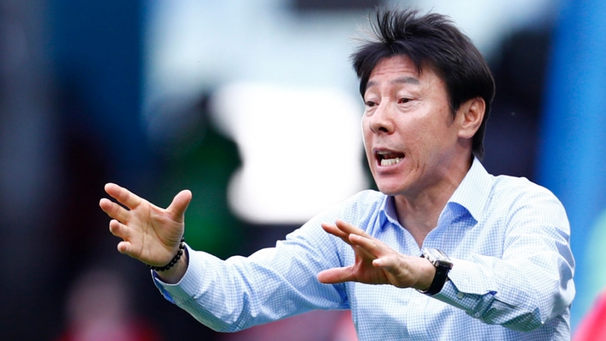 Huấn luyện viên đội tuyển Indonesia Shin Tae-yong. Ảnh: Getty Images