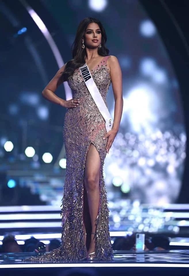 Nhan sắc mỹ nhân Ấn Độ đăng quang Hoa hậu Hoàn vũ 2021