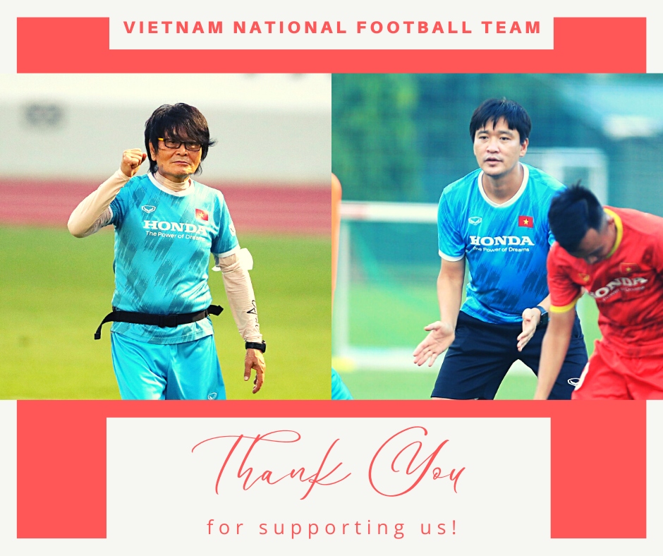 VFF gửi lời tri ân bác sĩ Choi Ju Young và trợ lý Kim Tae Min. (Ảnh: VFF)