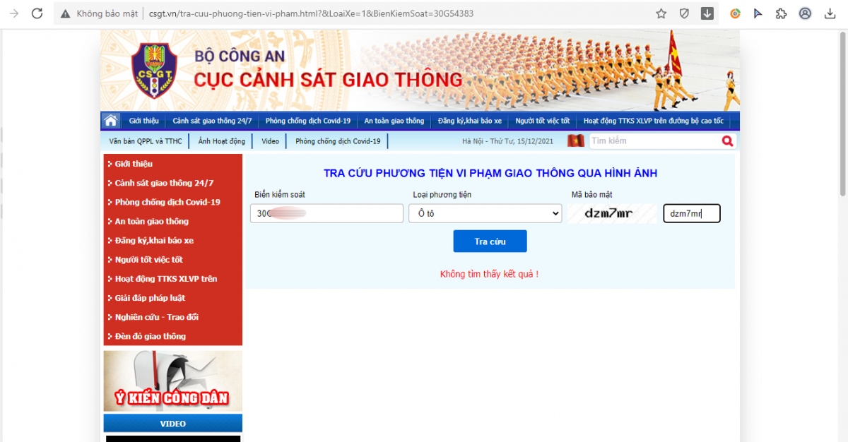 cach tra cuu xe bi phat nguoi nhanh va don gian nhat hinh anh 2