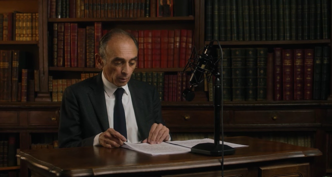 Ứng cử viên cực hữu Eric Zemmour.