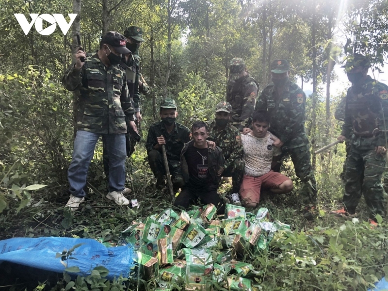 Đối tượng vận chuyển ma túy đá qua biên giới bị Bộ đội Biên phòng tỉnh Quảng Trị bắt giữ.