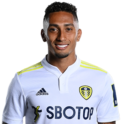 4. Raphinha (Leeds United) 8 bàn thắng.