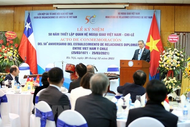 50 years of vietnam-chile diplomatic ties marked in hanoi picture 1