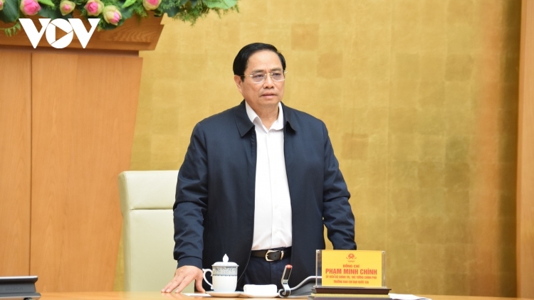  Prime Minister Pham Minh Chinh chairs the meeting