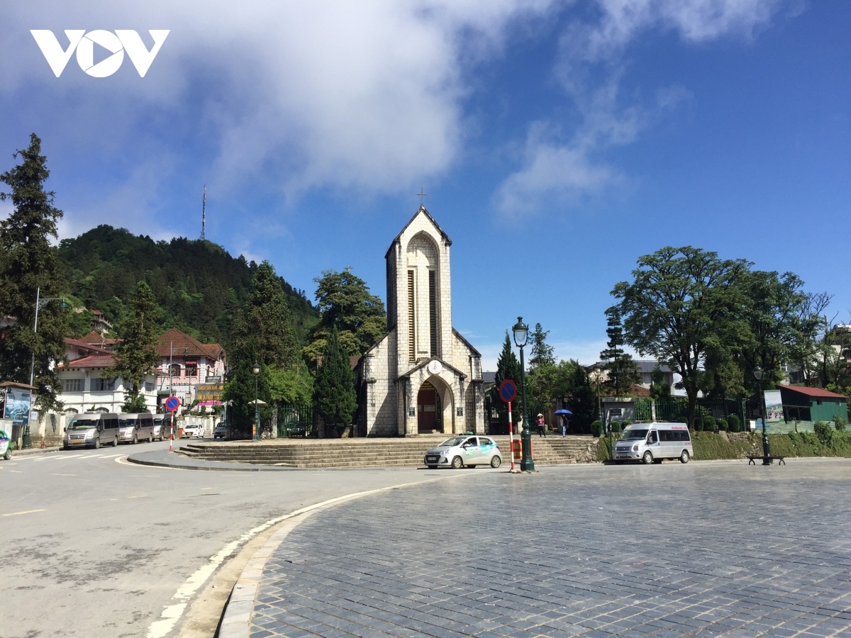 Khung cảnh Sa Pa. Ảnh: An Kiên/VOV-Tây Bắc