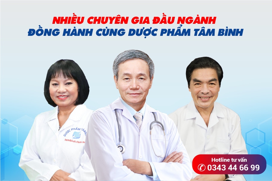 Nhiều chuyên gia đầu ngành đồng hành cùng Dược phẩm Tâm Bình