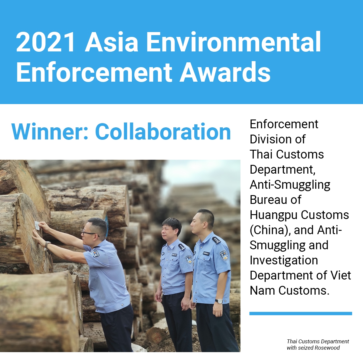 vietnam customs wins asia environmental enforcement awards picture 1