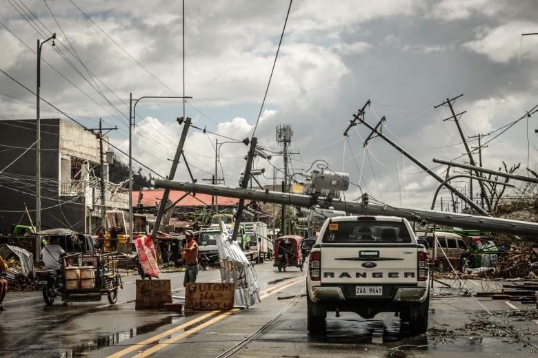 Số người thiệt mạng do bão RAI tại Philippines tăng lên 208 người. Ảnh: AFP