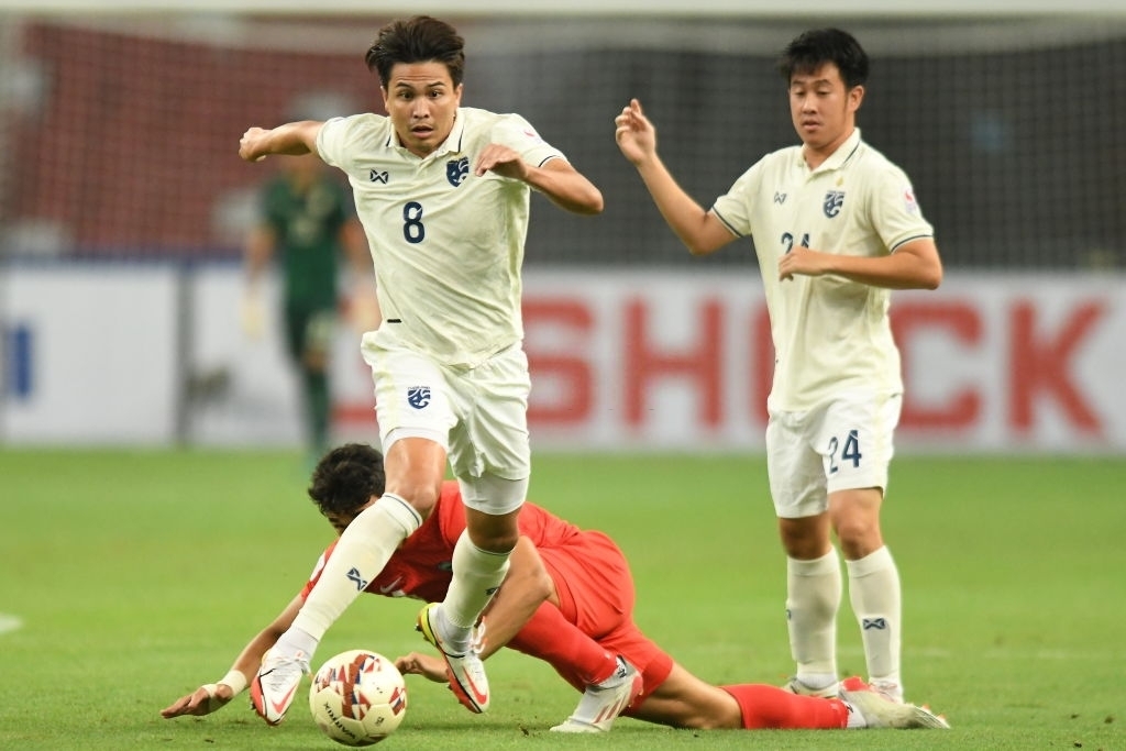 thang nhan singapore, Dt thai lan dan dau bang a thang tien ban ket aff cup 2020 hinh anh 4