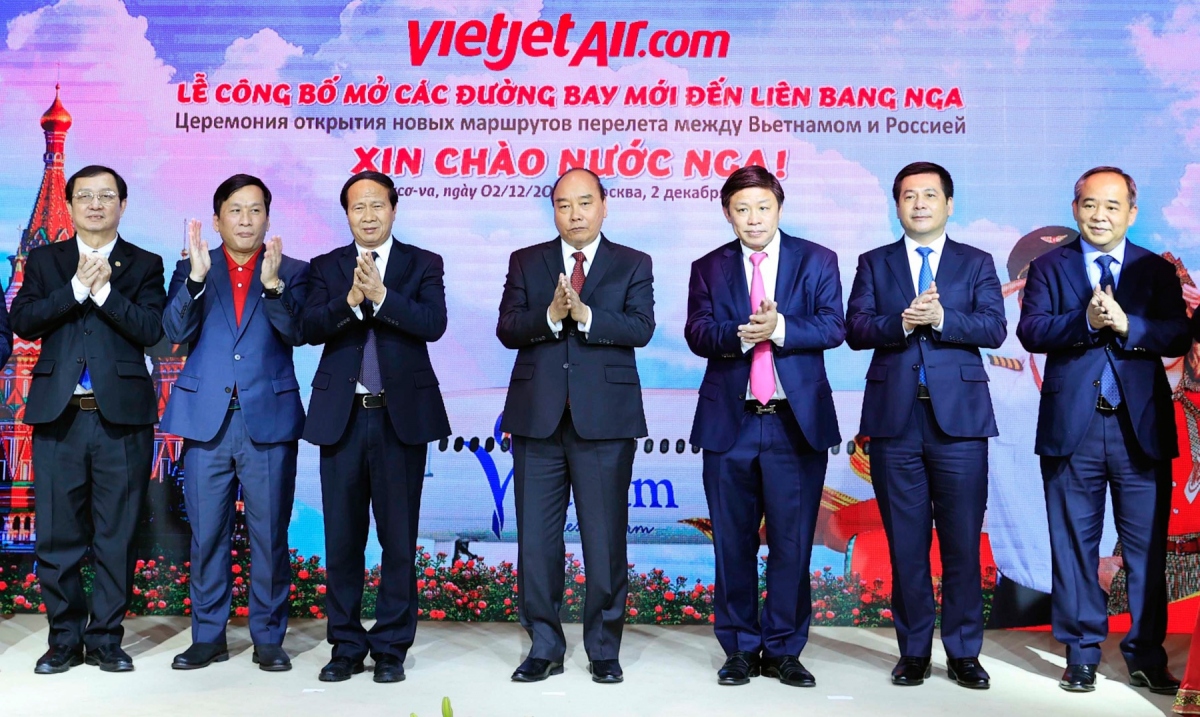 Vietjet công bố các đường bay thẳng tới Moscow nhân chuyến thăm Nga của Chủ tịch nước