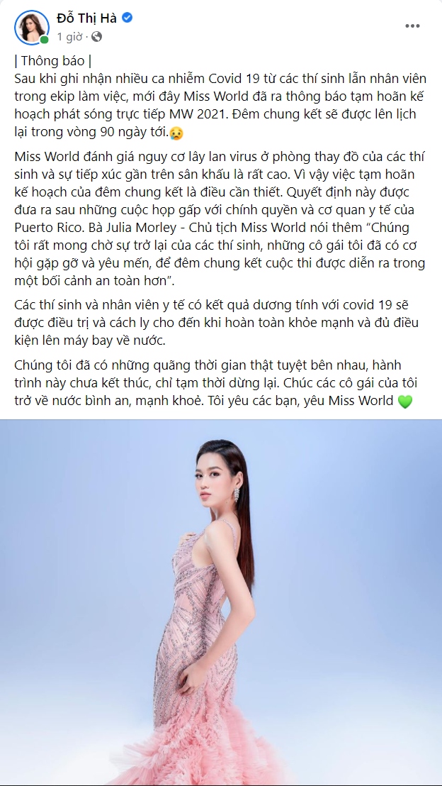 hoan dem thi chung ket miss world 2021 vao phut chot do dich benh covid-19 hinh anh 1