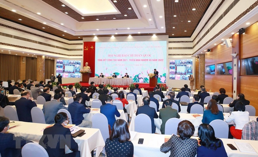 The National Press Conference opens in Hanoi on December 24.