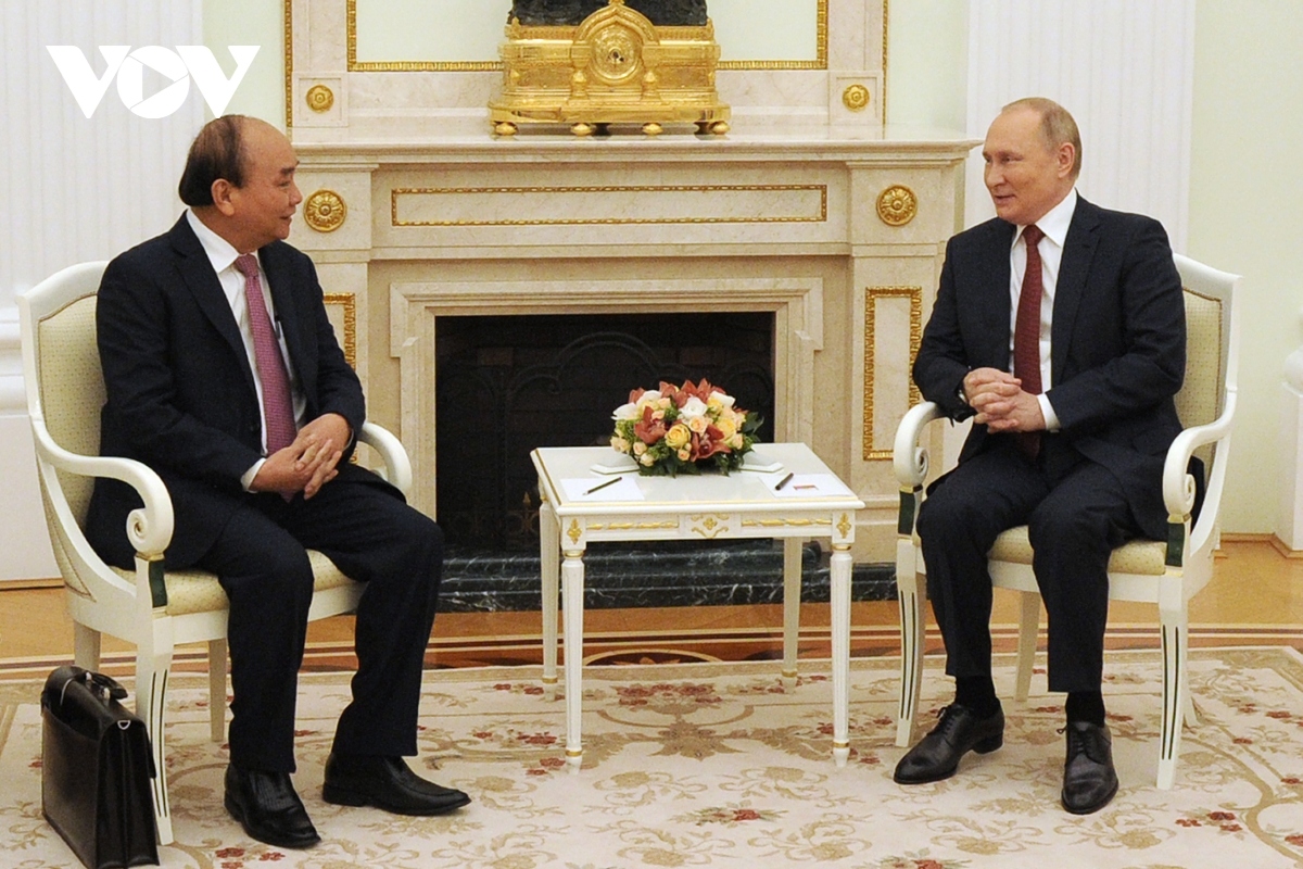 Vietnamese and Russian Presidents hold high-level talks | VOV.VN