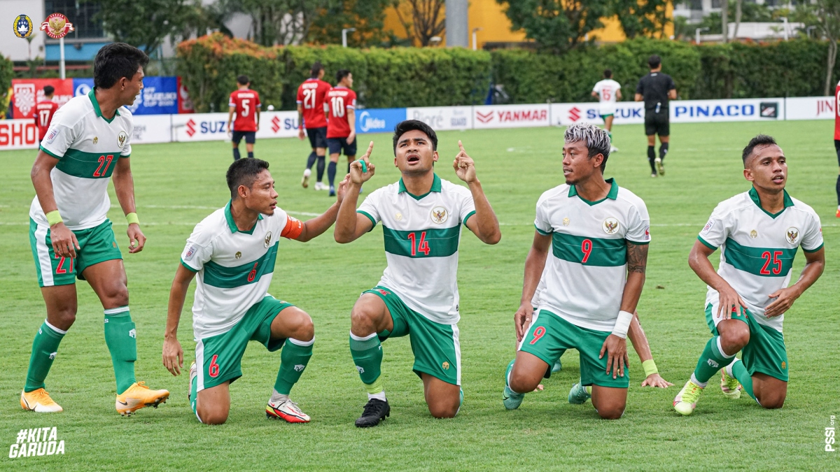 aff cup 2020 indonesia thang lao 5-1 truoc khi gap Dt viet nam hinh anh 1