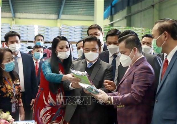 lao parliament delegation visit vinh phuc province picture 1