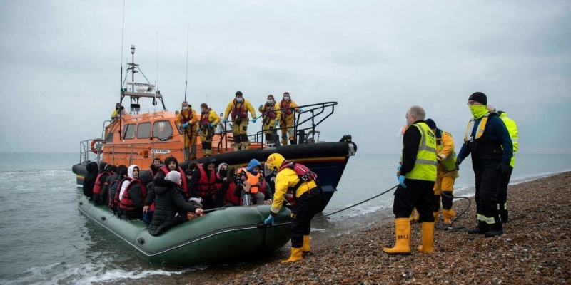 Ngày càng có nhiều nạn nhân thiệt mạng khi vượt biển từ Pháp sang Anh. Ảnh: Le Monde