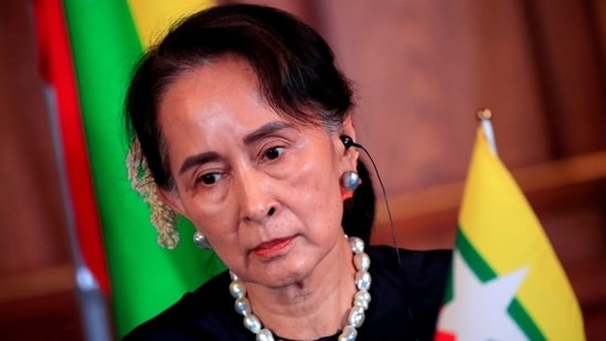 Cựu cố vấn nhà nước Myanmar Aung San Suu Kyi. Ảnh: Reuters