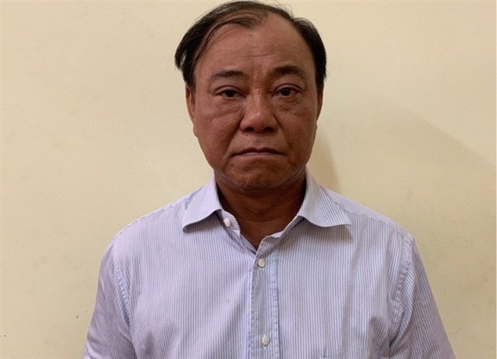 Bị can Lê Tấn Hùng.