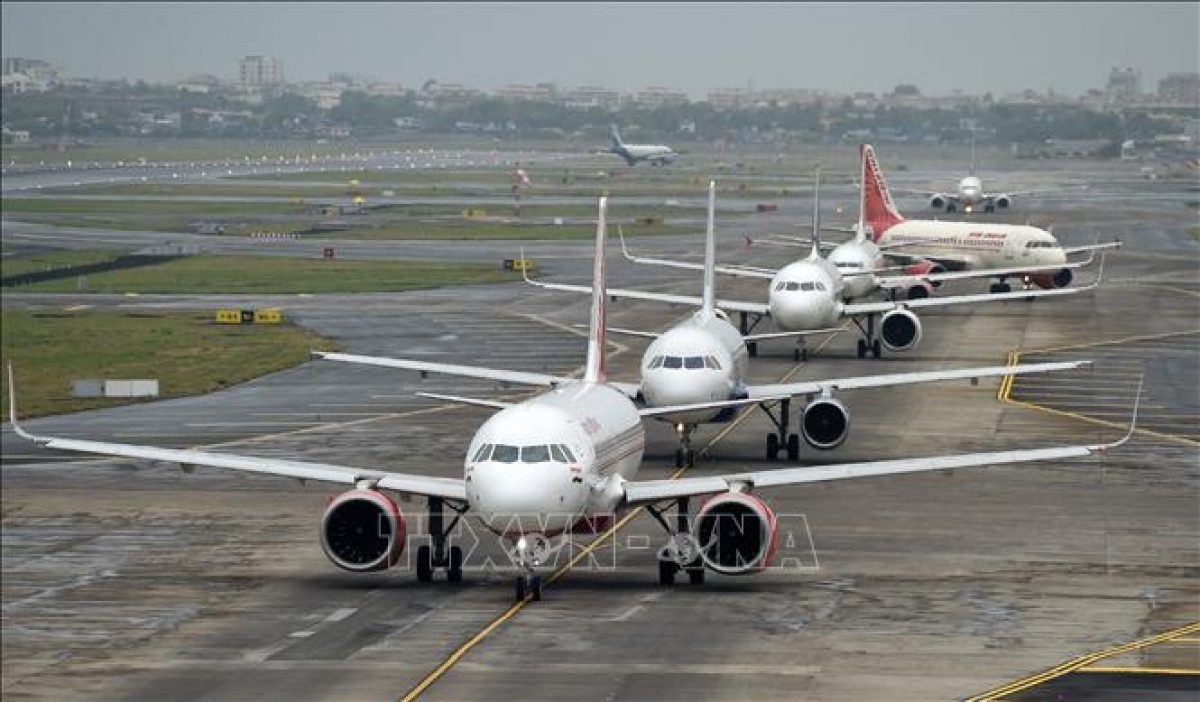 Sân bay Mumbai, Ấn Độ. Ảnh: AFP/TTXVN