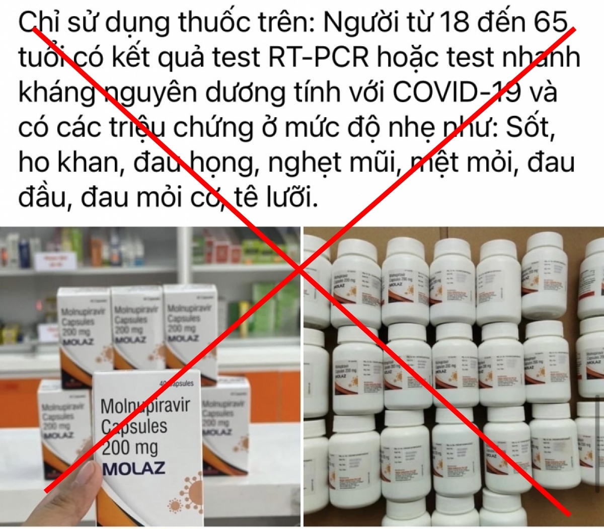 Tự ý mua thuốc điều trị COVID-19: "Cẩn thận tiền mất tật mang"