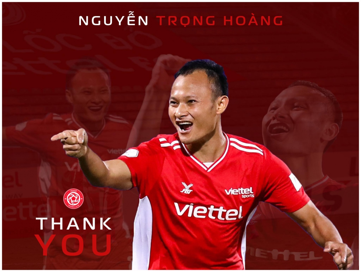 nguyen trong hoang chinh thuc chia tay viettel fc hinh anh 1