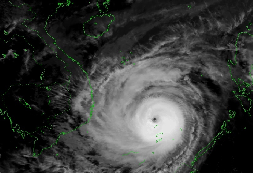 Bão số 9 sẽ gây mưa và gió mạnh nhất cho khu vực đất liền nước ta
