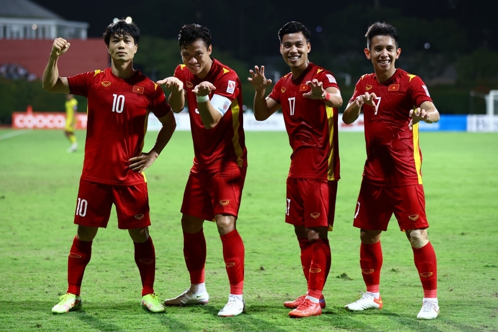 ĐT Việt Nam là đội duy nhất chưa để thủng lưới bàn nào tại AFF Cup 2020. (Ảnh: Getty)