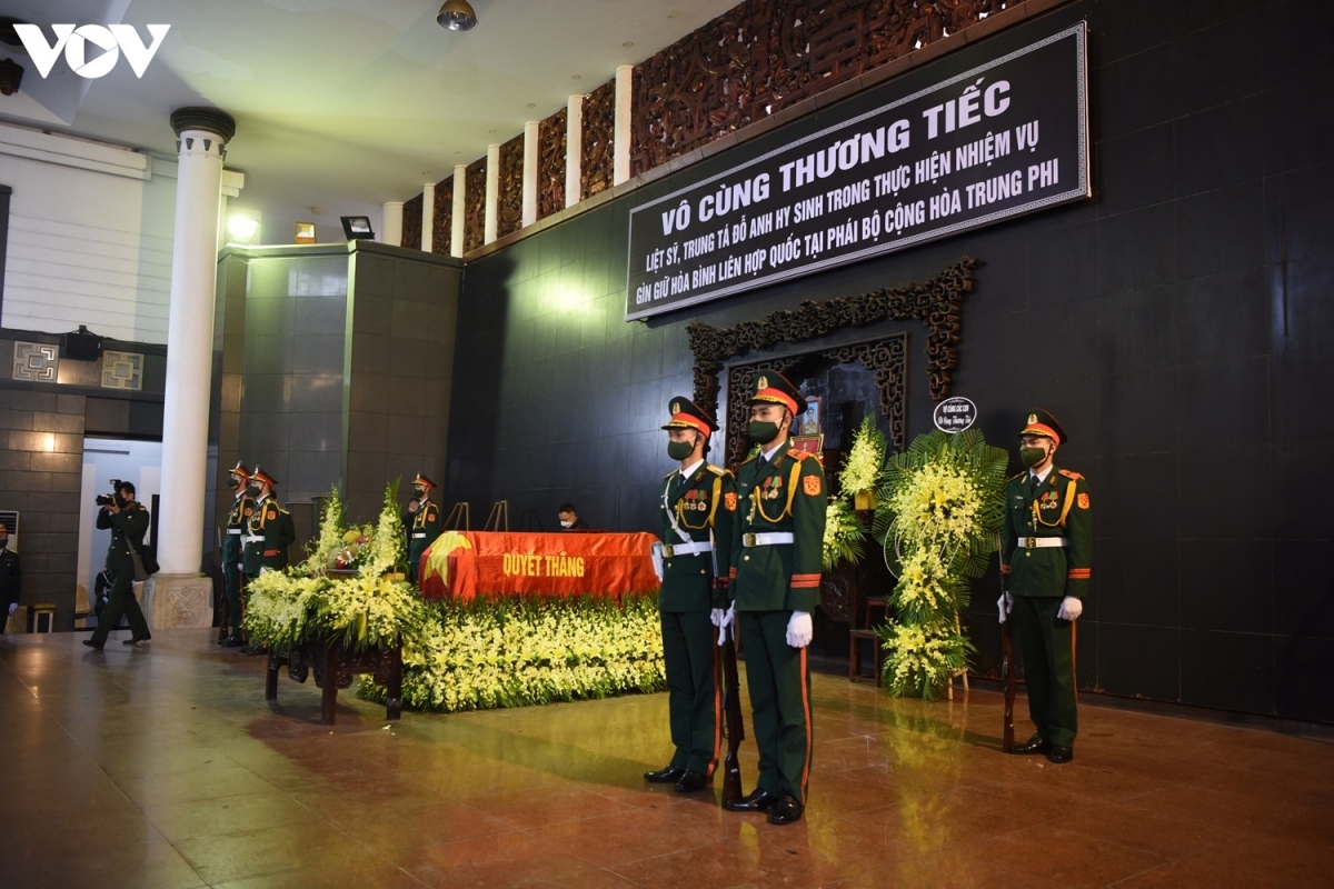 memorial service held for un peacekeeping officer who dies on duty picture 1