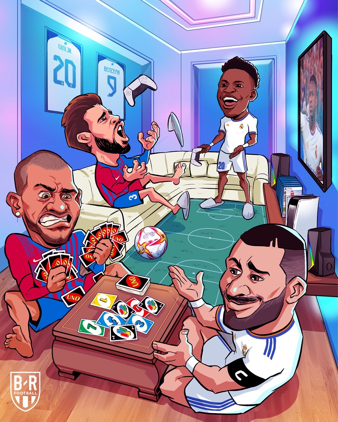 biem hoa 24h benzema va vinicius khien pique soi mau sau tran el clasico hinh anh 1