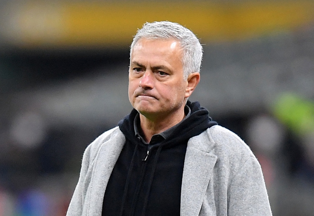 Mourinho và AS Roma có trận đấu thảm hoạ trên sân San Siro. (Ảnh: Reuters)