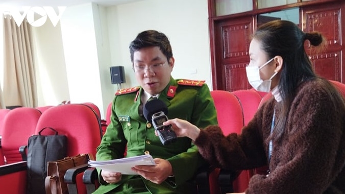 Đại úy Đoàn Văn Linh, cán bộ phòng Trọng án (Cục Cảnh sát Hình sự - Bộ Công an).