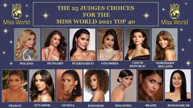 hoa hau Do thi ha lot top 40 miss world 2021 hinh anh 2