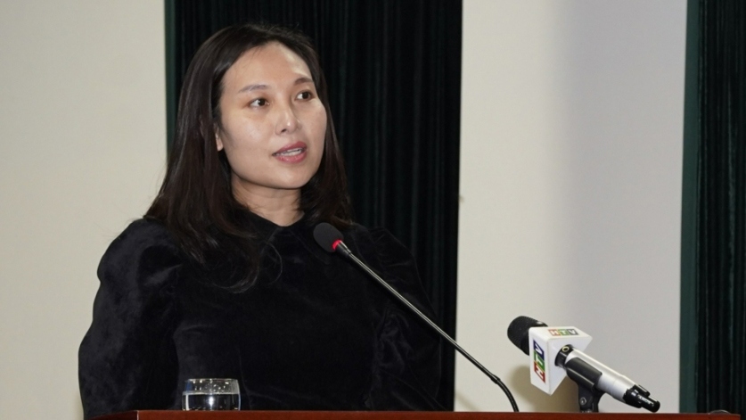Bà Nguyễn Cẩm Trang, Phó Cục trưởng Cục Xuất nhập khẩu (Bộ Công Thương).