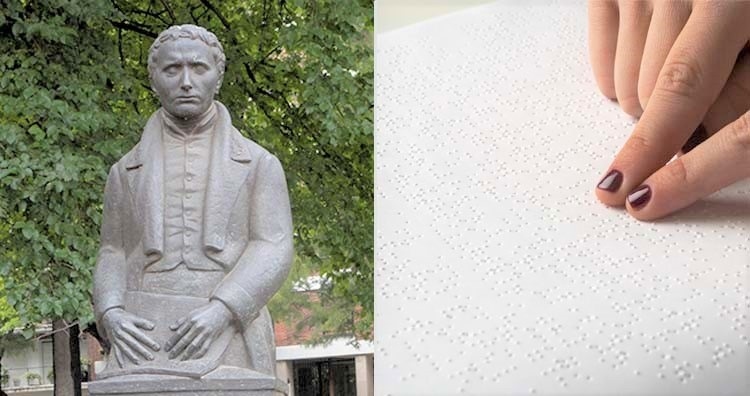 6. Chữ nổi, do Louis Braille tạo ra lúc 15 tuổi. Lên 3 tuổi, Braille bị mất một bên mắt khi chơi với chiếc dùi trong xưởng của cha mình. Con mắt thứ hai nhiễm trùng, khiến Braille bị mù hoàn toàn khi mới 5 tuổi. Mặc dù vậy, vào năm 1824, Louis Braille đã phát triển một mã cho bảng chữ cái tiếng Pháp khi ông 15 tuổi. Mặc dù không bao giờ được áp dụng trong khi ông còn sống, nó đã trở nên phổ biến trên khắp thế giới sau khi ông qua đời và được sử dụng cho đến ngày nay.