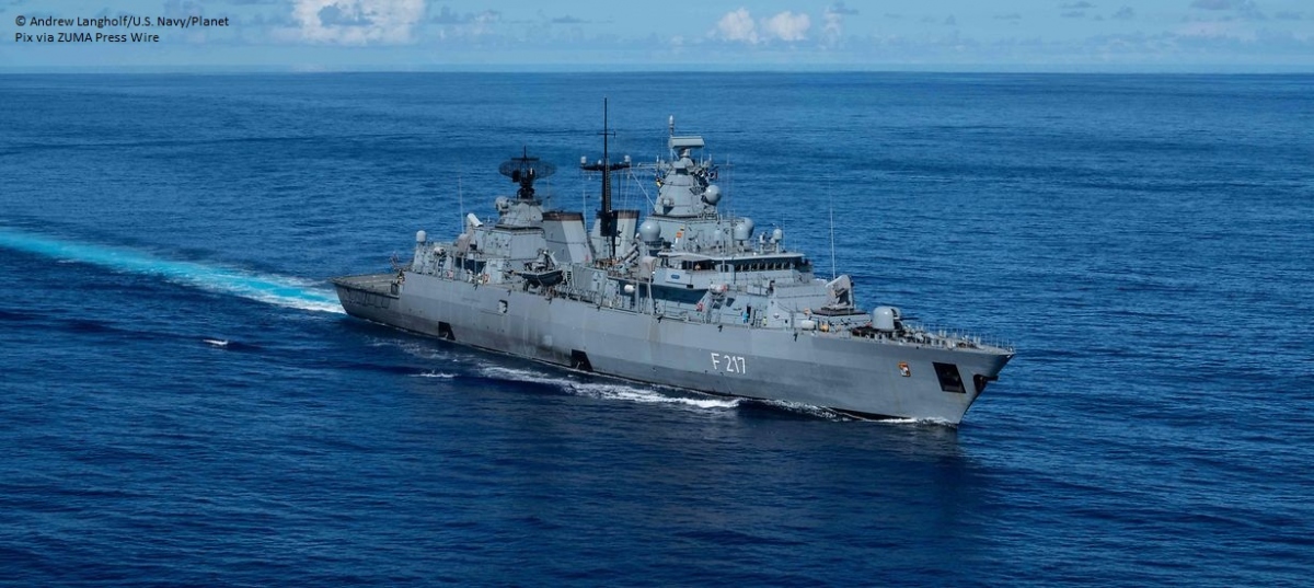german frigate bayern to dock at hcm city port on jan.6 picture 1