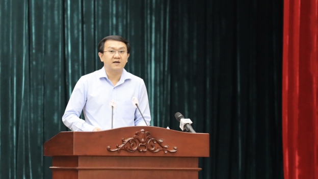 Ông Lâm Đình Thắng, Giám đốc Sở Thông tin - Truyền thông TPHCM. (Ảnh: Trung tâm báo chí TP.HCM)